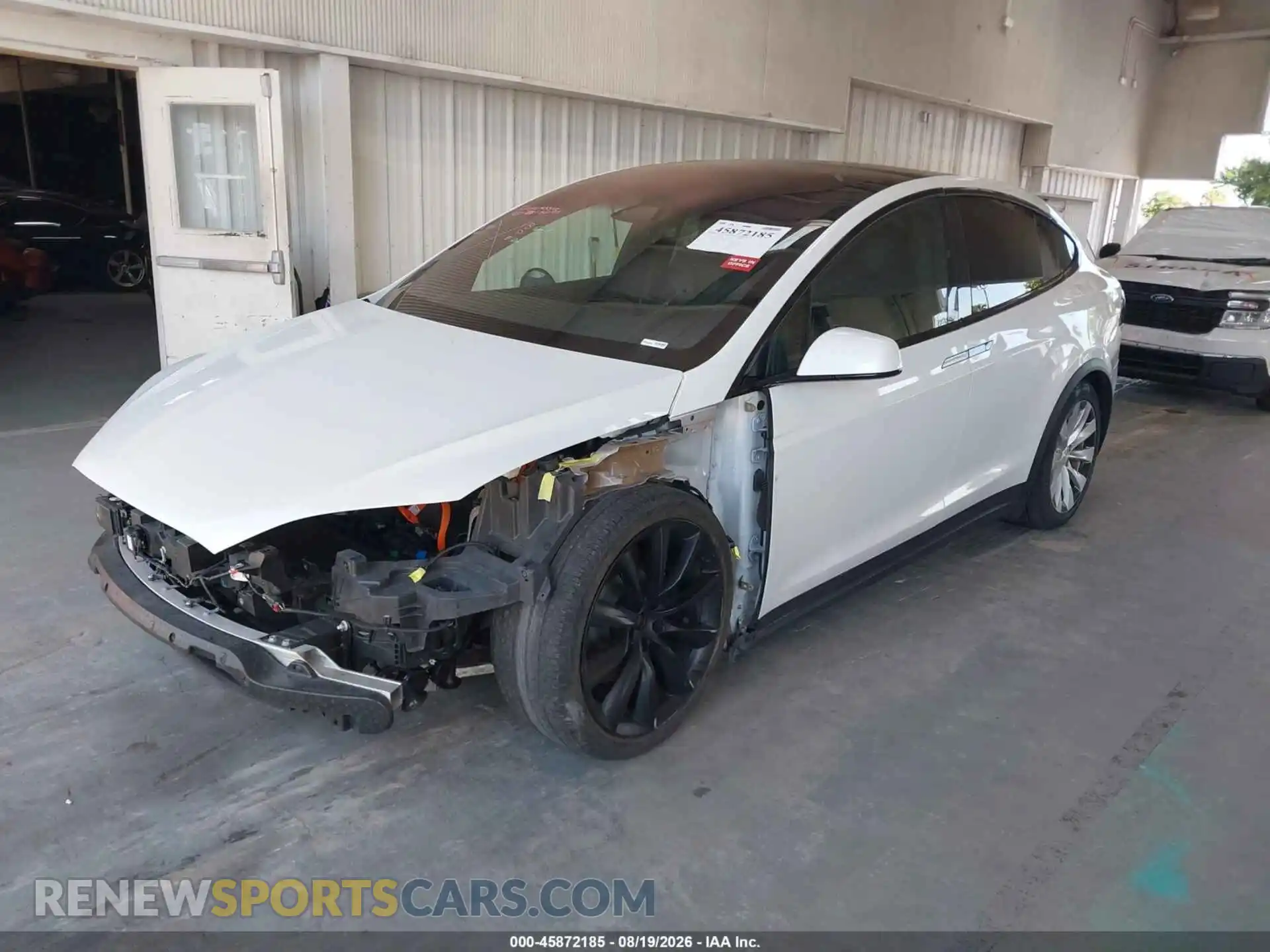 2 Photograph of a damaged car 7SAXCDE56PF421334 TESLA MODEL X 2023