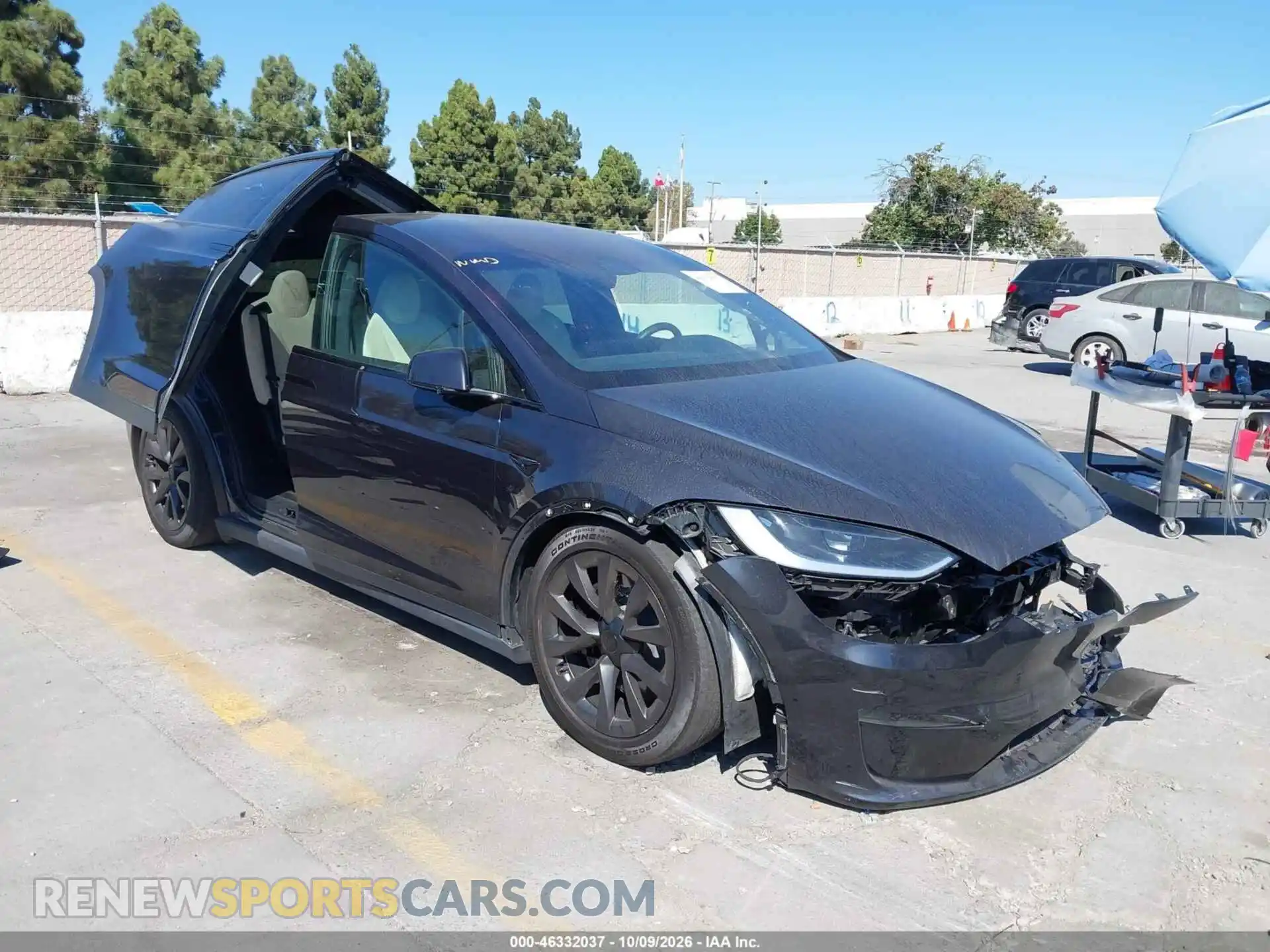 1 fotografías del automóvil dañado 7SAXCDE56PF431331 TESLA MODEL X 2023