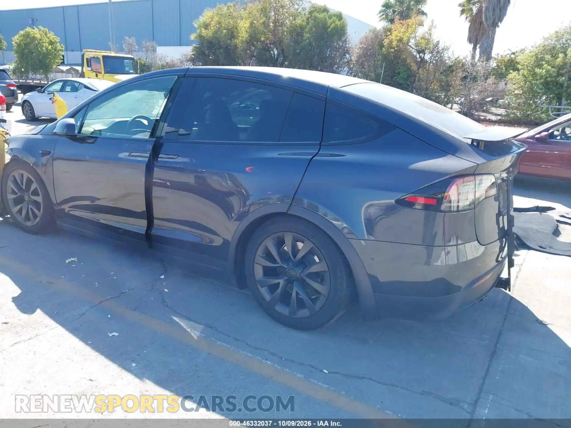 3 fotografías del automóvil dañado 7SAXCDE56PF431331 TESLA MODEL X 2023