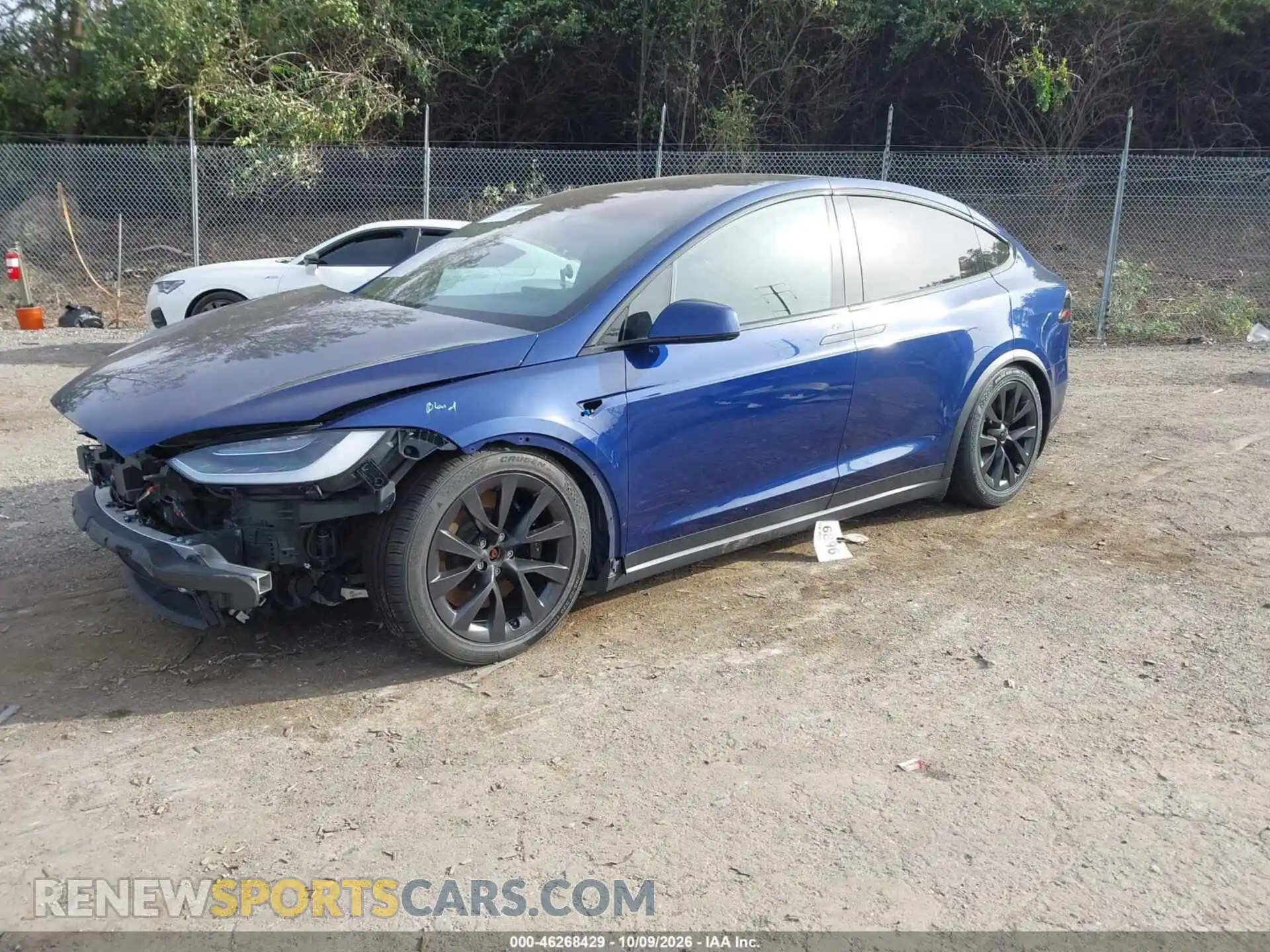 2 Фотография поврежденного автомобиля 7SAXCDE57PF397836 TESLA MODEL X 2023