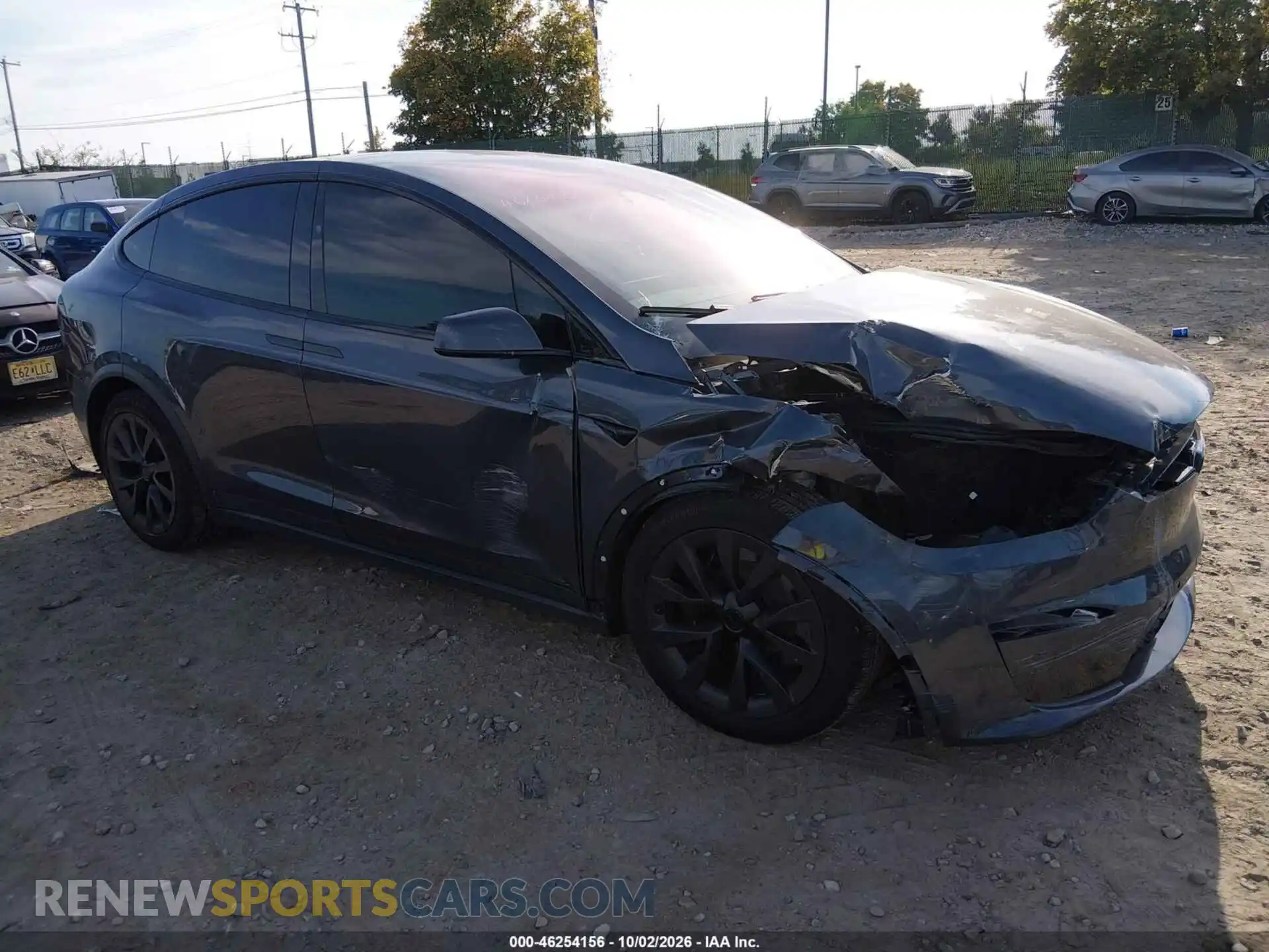 1 Photograph of a damaged car 7SAXCDE59PF371268 TESLA MODEL X 2023