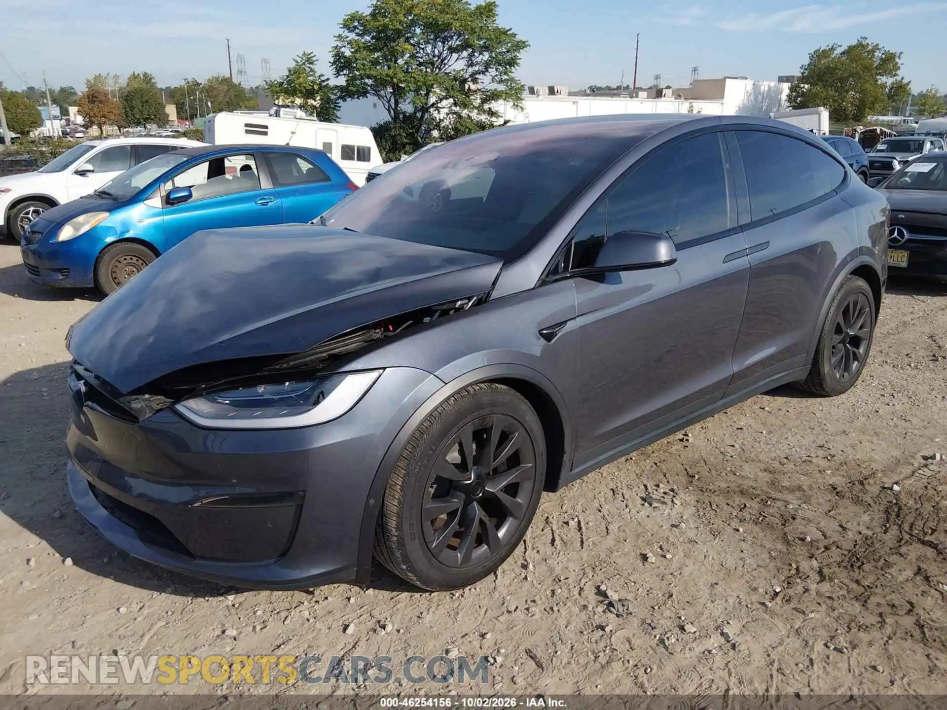 2 Photograph of a damaged car 7SAXCDE59PF371268 TESLA MODEL X 2023
