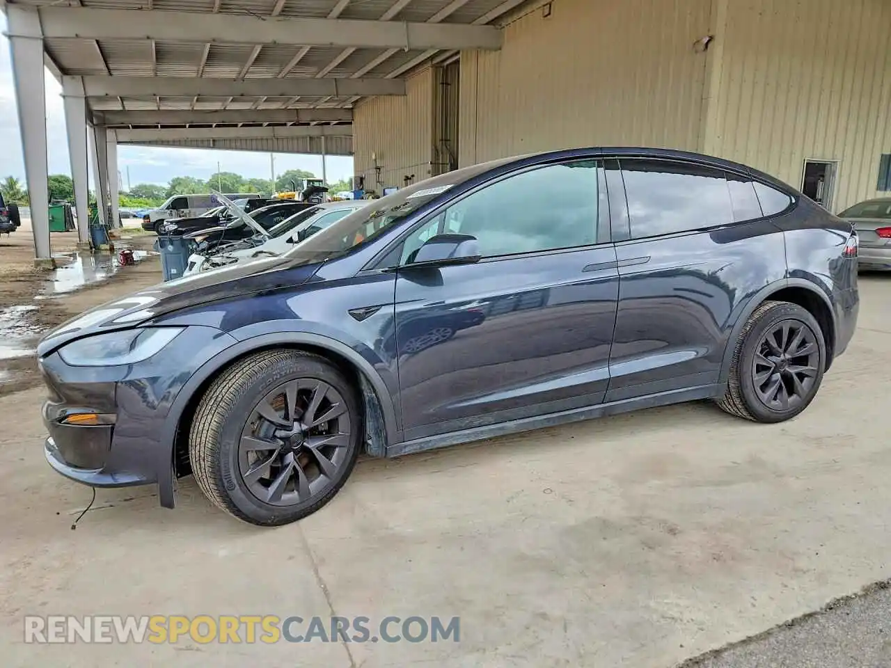 1 Photograph of a damaged car 7SAXCAE56RF439365 TESLA MODEL X 2024