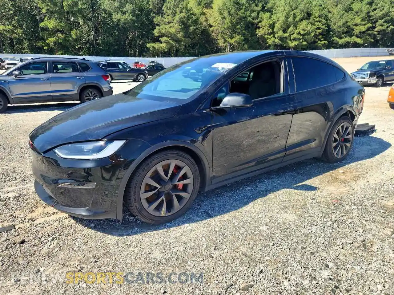 1 fotografías del automóvil dañado 7SAXCBE67RF446324 TESLA MODEL X 2024