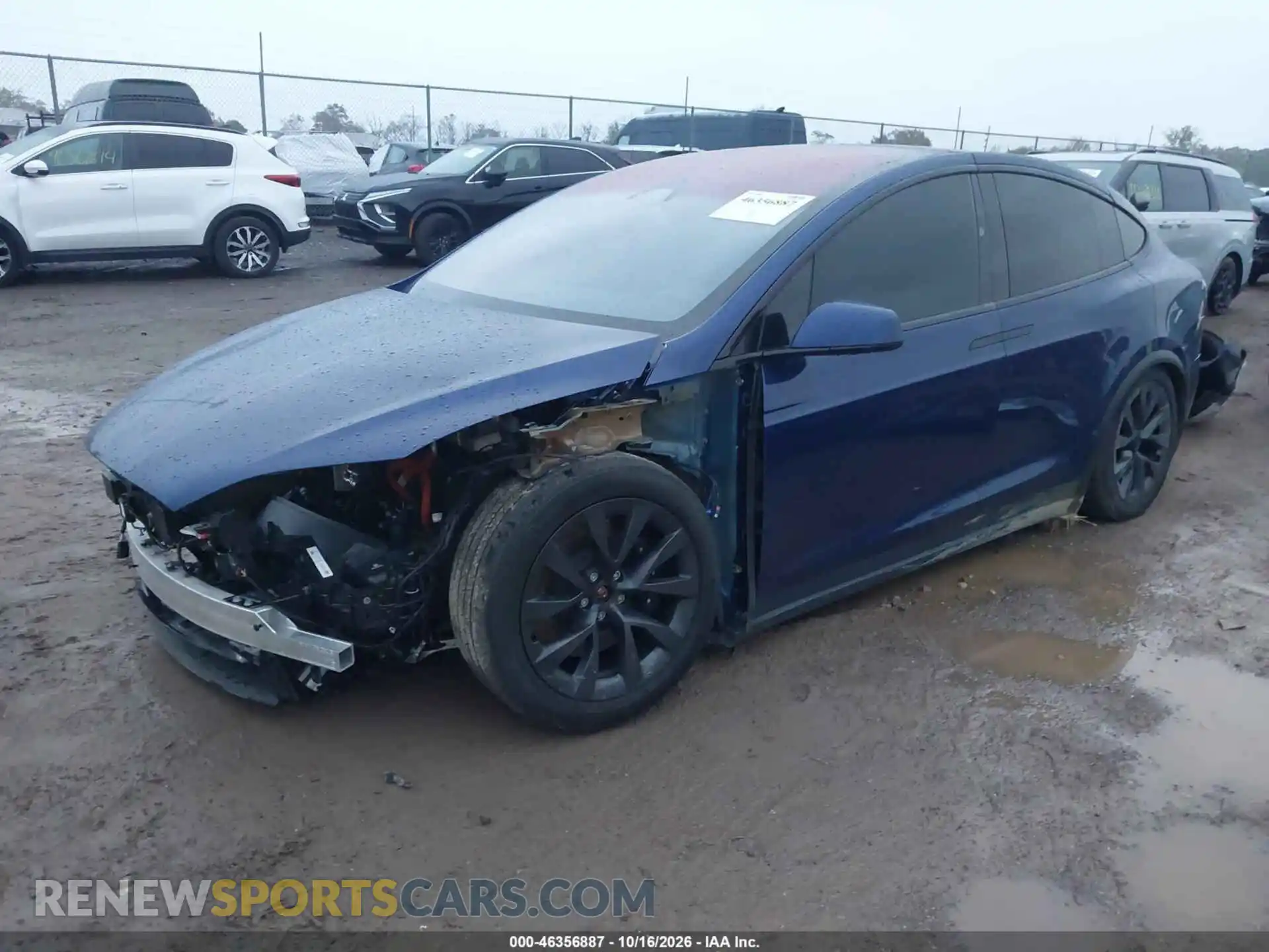 2 Photograph of a damaged car 7SAXCDE54RF449670 TESLA MODEL X 2024