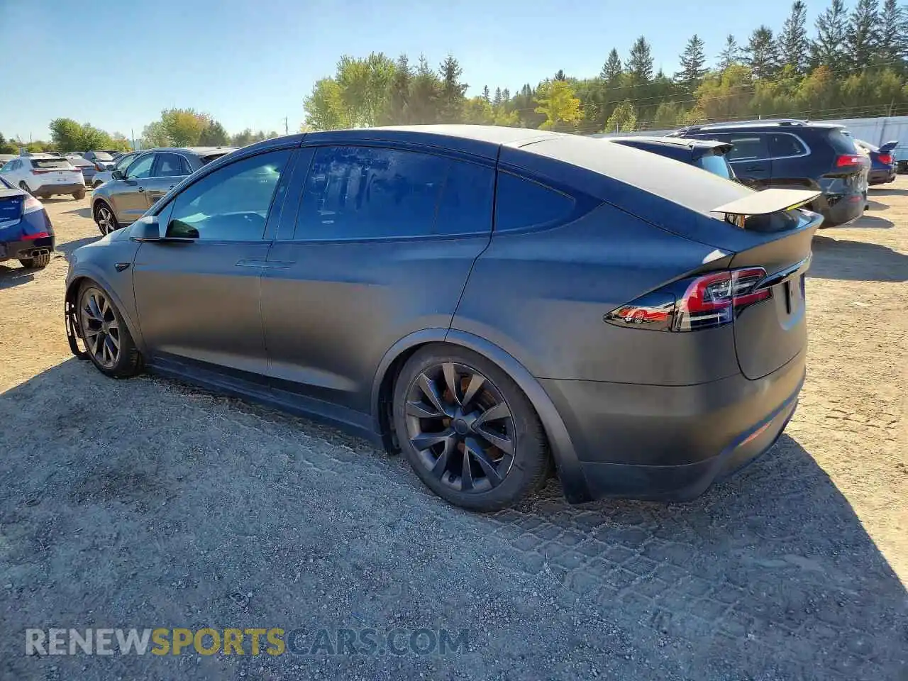 2 Photograph of a damaged car 7SAXCDE56RF437505 TESLA MODEL X 2024