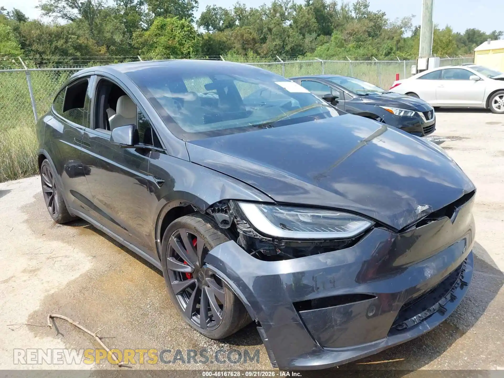 1 Фотография поврежденного автомобиля 7SAXCBE69SF467343 TESLA MODEL X 2025
