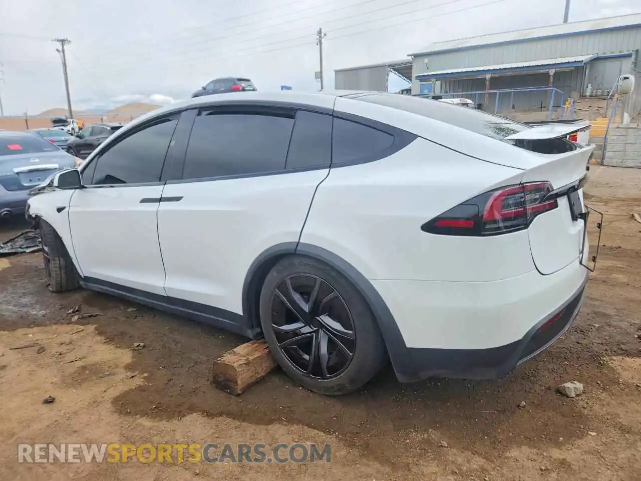 2 Фотография поврежденного автомобиля 7SAXCBE52TF482548 TESLA MODEL X 2026
