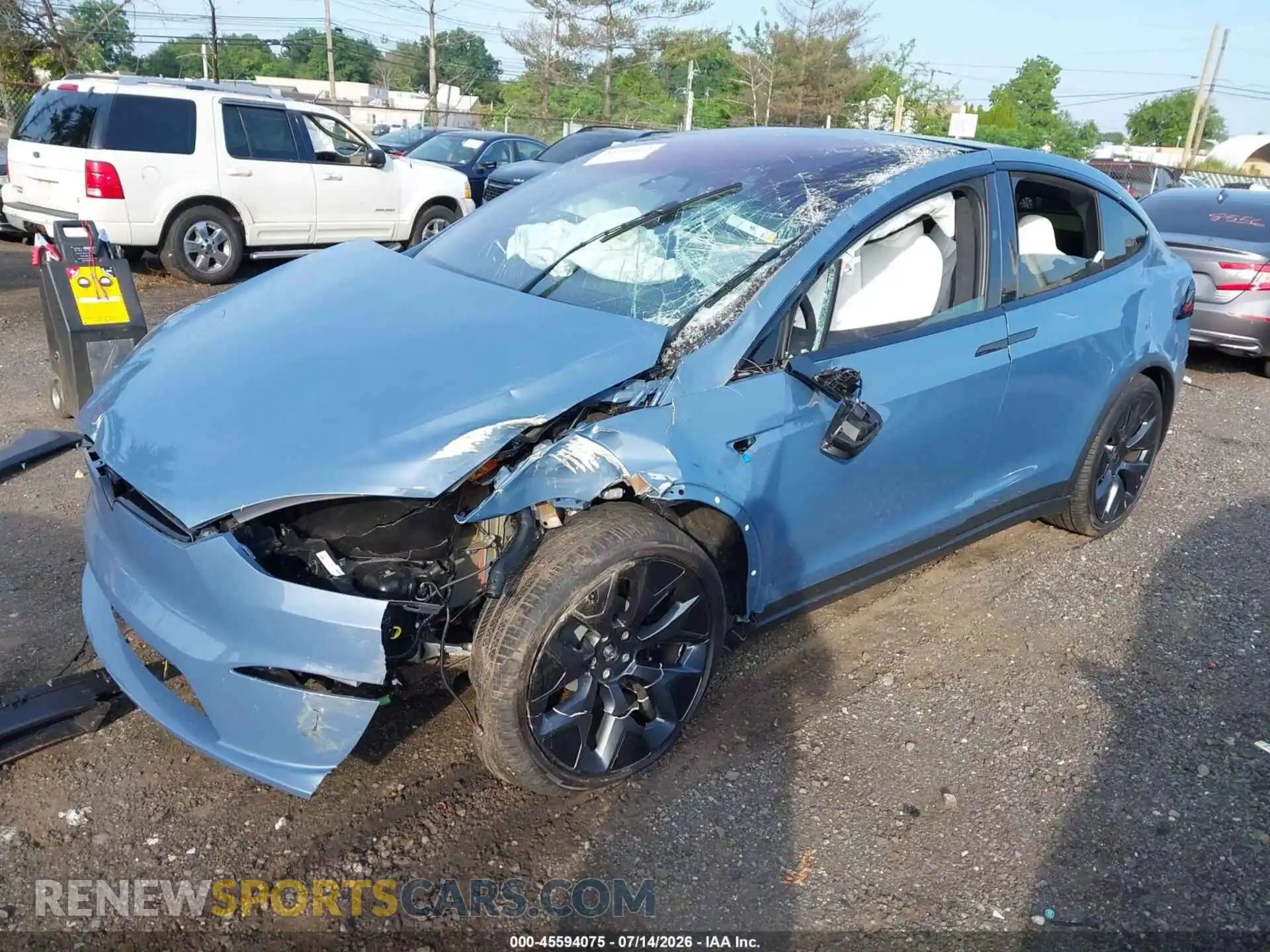 2 Photograph of a damaged car 7SAXCDE53TF488371 TESLA MODEL X 2026