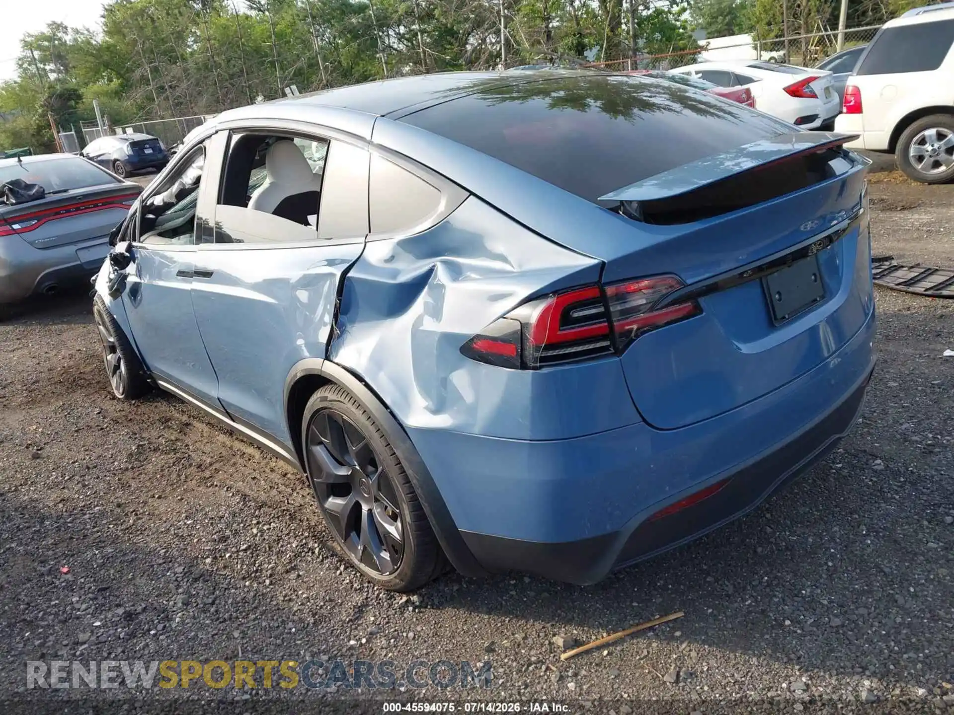 3 Photograph of a damaged car 7SAXCDE53TF488371 TESLA MODEL X 2026