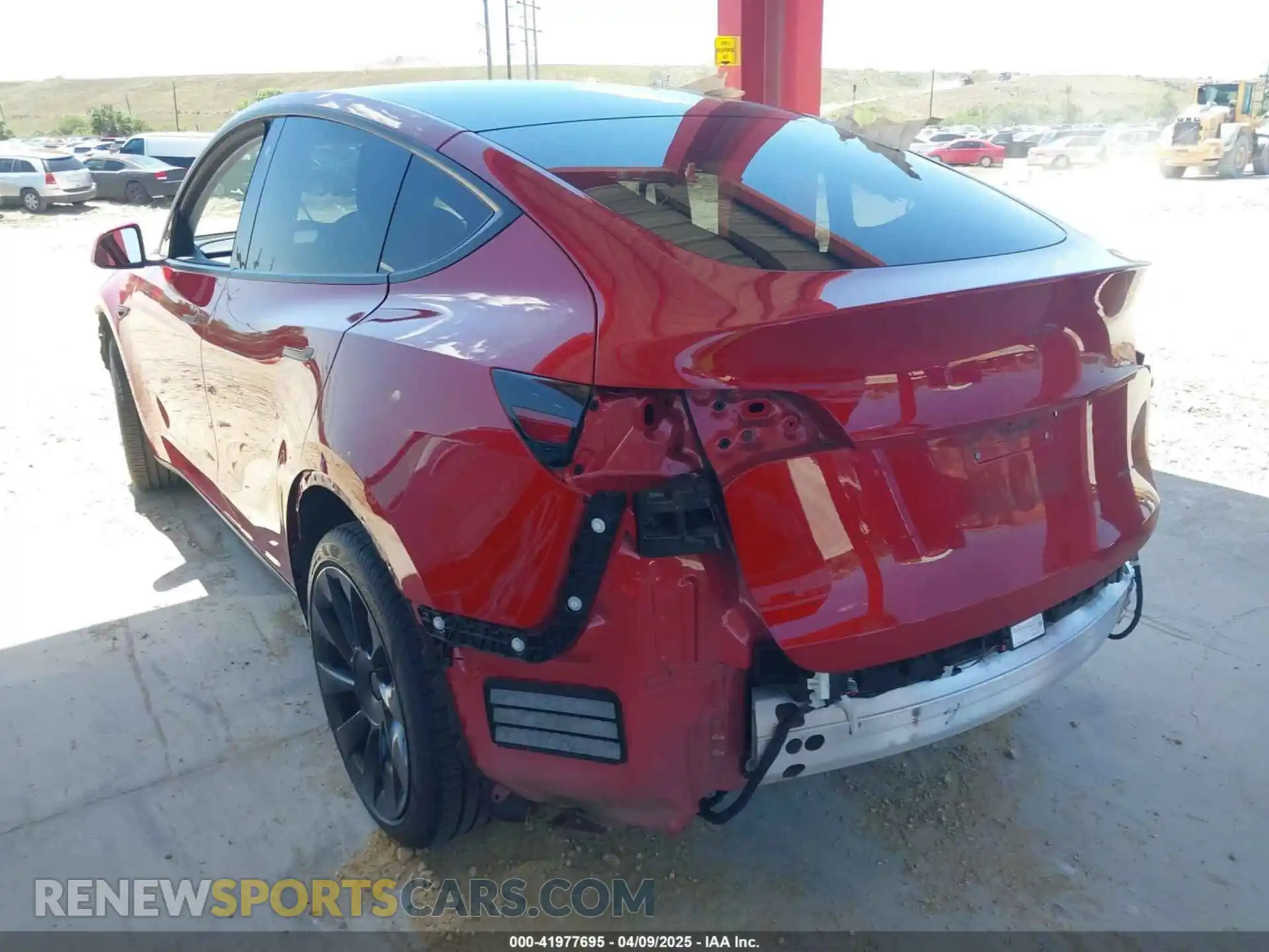 3 Photograph of a damaged car 5YJYGDEE0LF029496 TESLA MODEL Y 2020