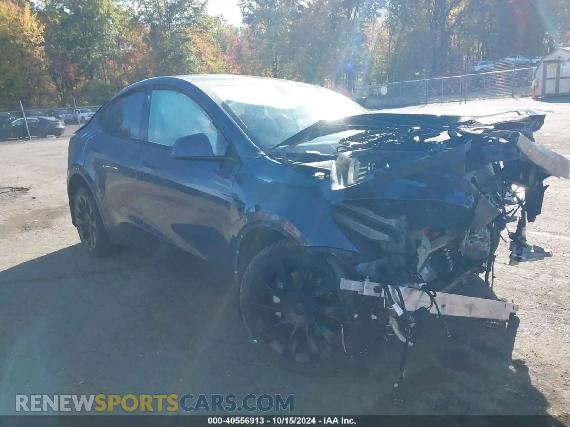 1 Photograph of a damaged car 5YJYGDEE0LF041762 TESLA MODEL Y 2020