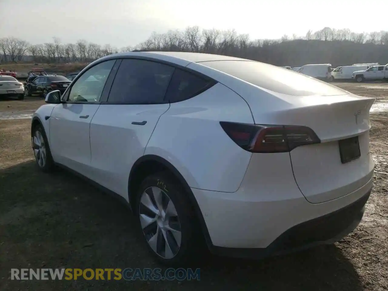 3 Photograph of a damaged car 5YJYGDEE1LF009645 TESLA MODEL Y 2020
