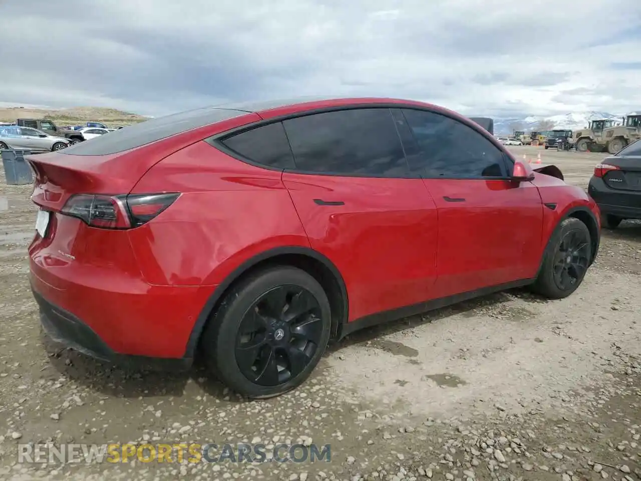 3 Photograph of a damaged car 5YJYGDEE1LF009967 TESLA MODEL Y 2020
