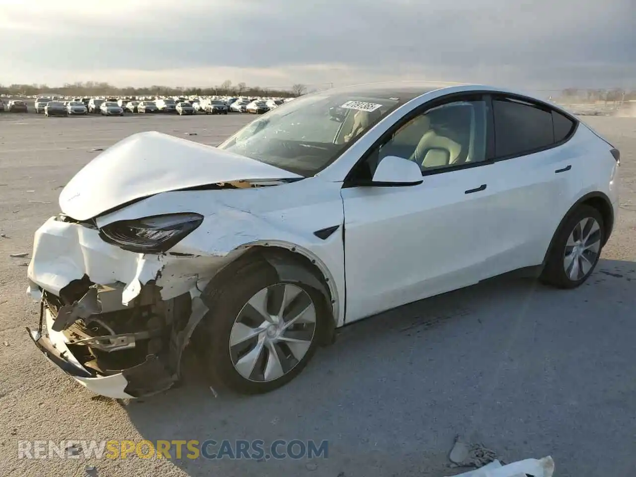 1 fotografías del automóvil dañado 5YJYGDEE1LF032200 TESLA MODEL Y 2020