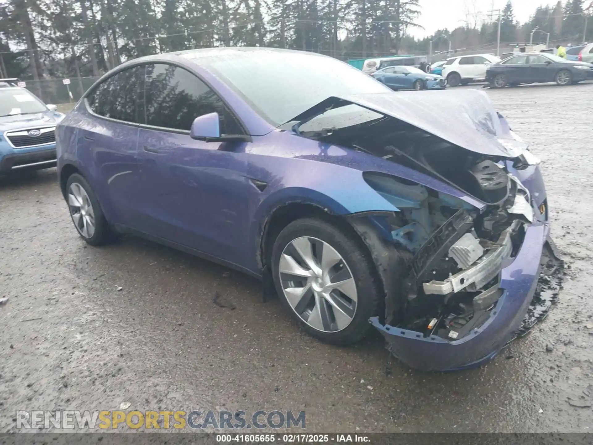 1 fotografías del automóvil dañado 5YJYGDEE1LF055802 TESLA MODEL Y 2020