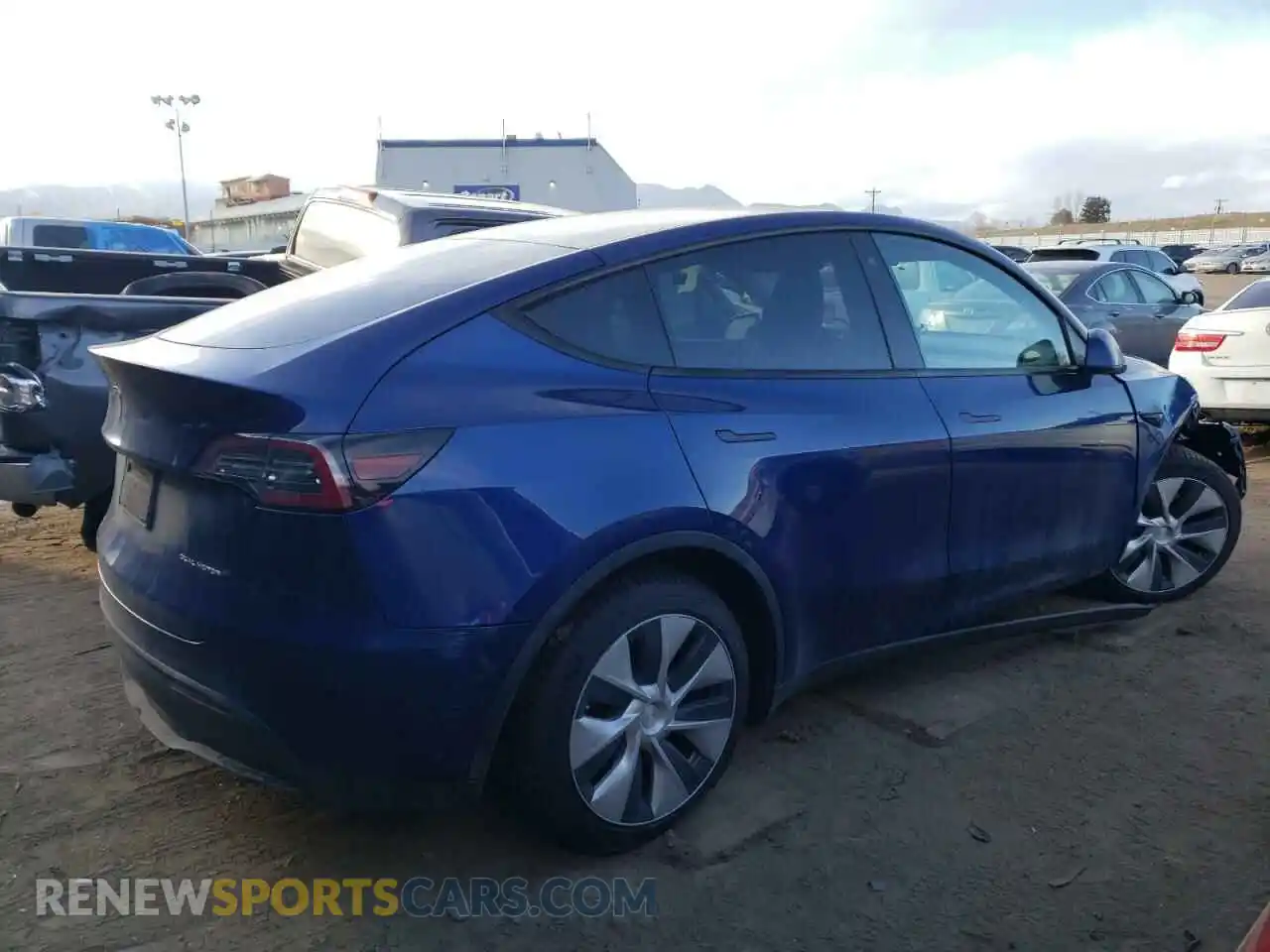 3 Photograph of a damaged car 5YJYGDEE2LF010254 TESLA MODEL Y 2020