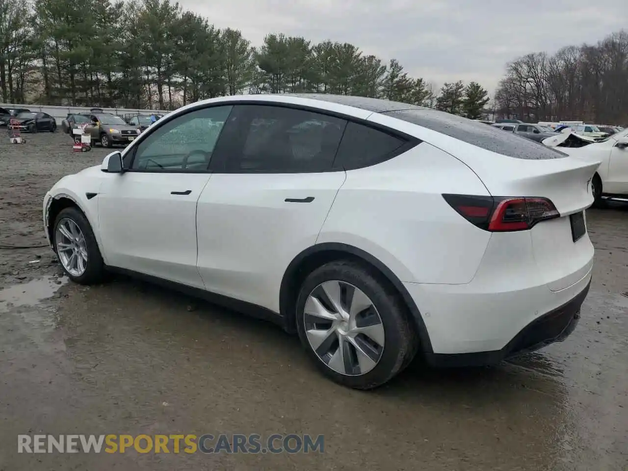 2 Photograph of a damaged car 5YJYGDEE2LF035980 TESLA MODEL Y 2020