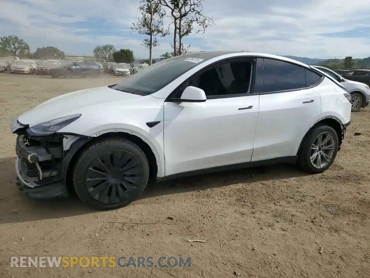 1 Photograph of a damaged car 5YJYGDEE3LF019660 TESLA MODEL Y 2020