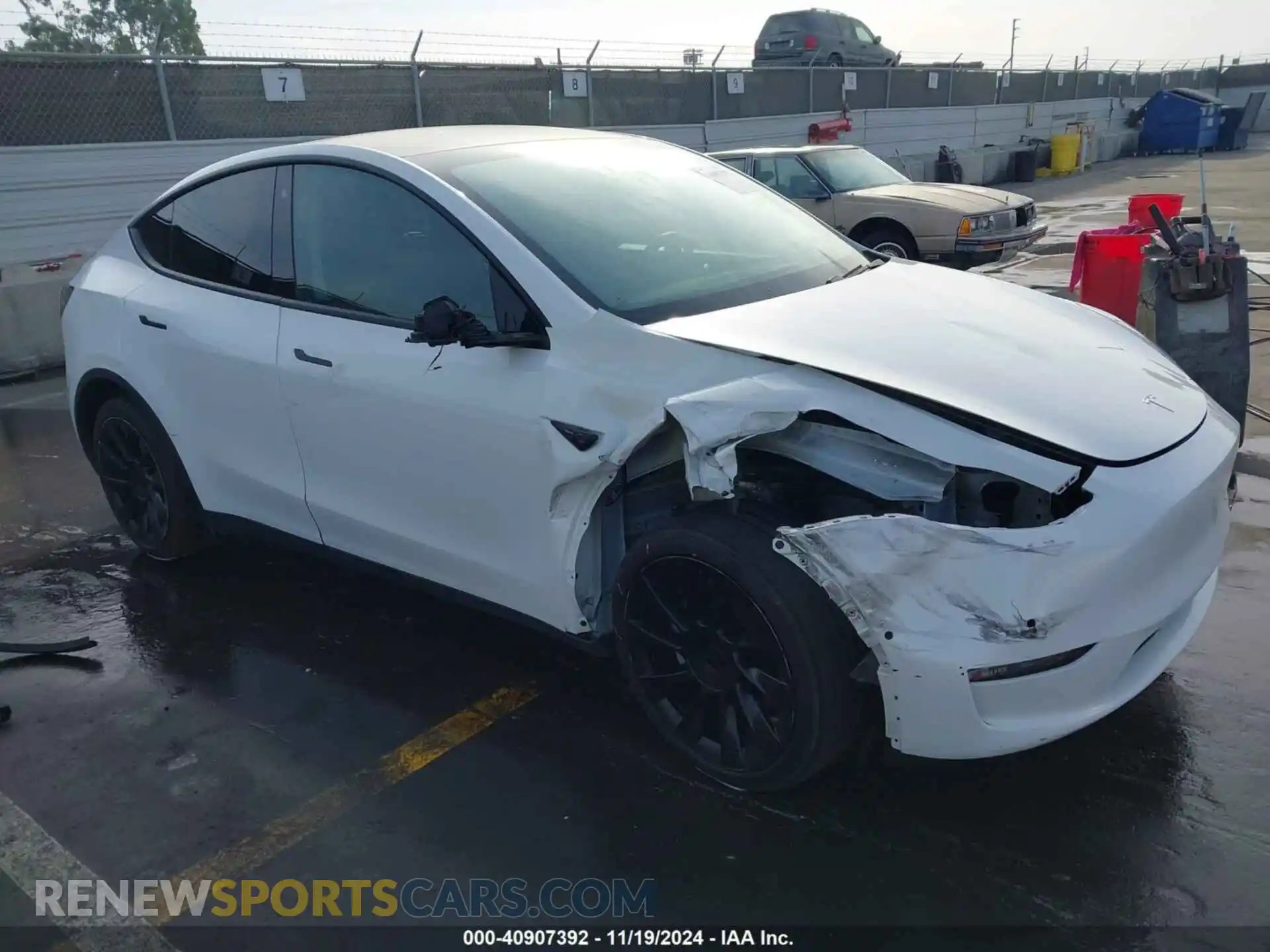 1 fotografías del automóvil dañado 5YJYGDEE3LF033283 TESLA MODEL Y 2020