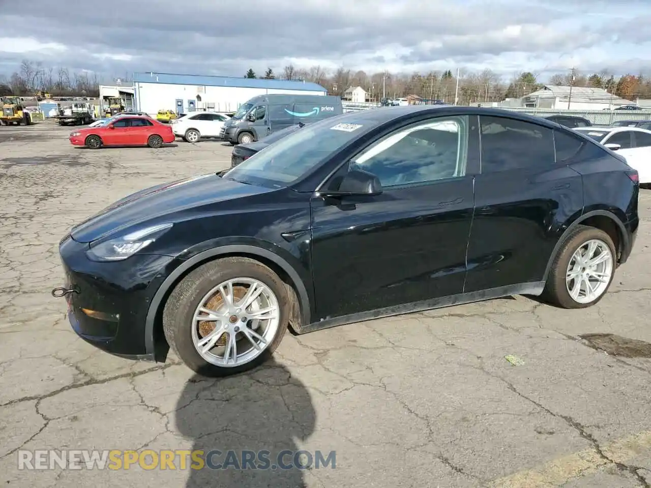 1 Photograph of a damaged car 5YJYGDEE4LF038931 TESLA MODEL Y 2020