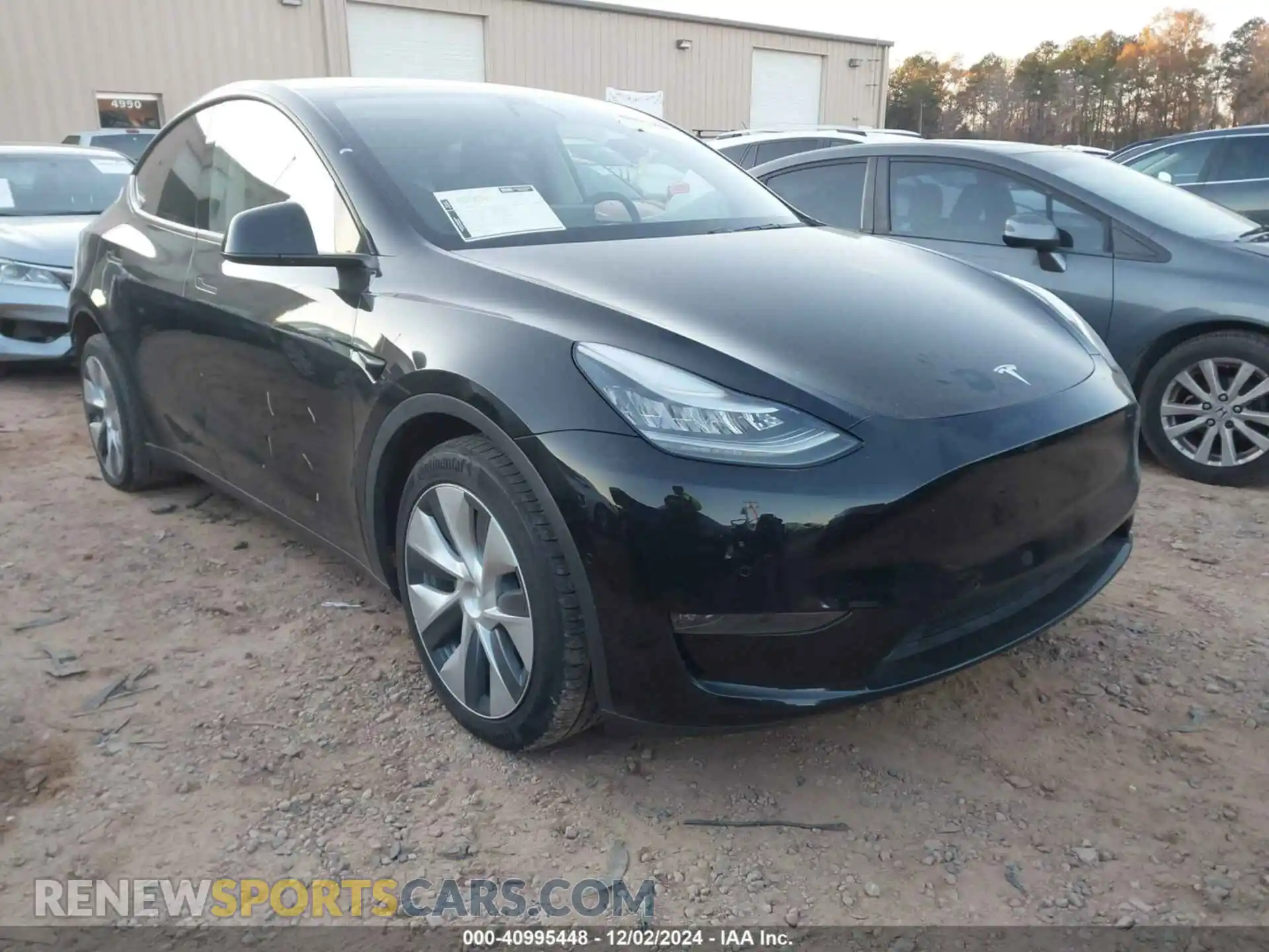 1 Photograph of a damaged car 5YJYGDEE5LF012399 TESLA MODEL Y 2020