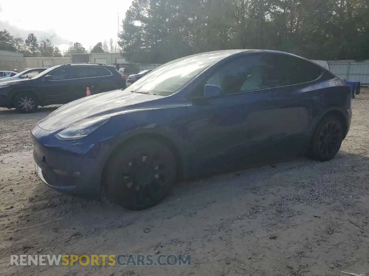 1 Photograph of a damaged car 5YJYGDEE5LF040042 TESLA MODEL Y 2020