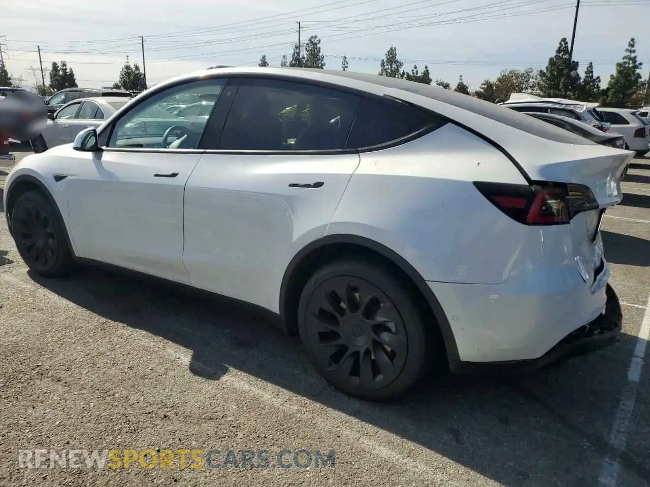 2 Photograph of a damaged car 5YJYGDEE5LF040459 TESLA MODEL Y 2020