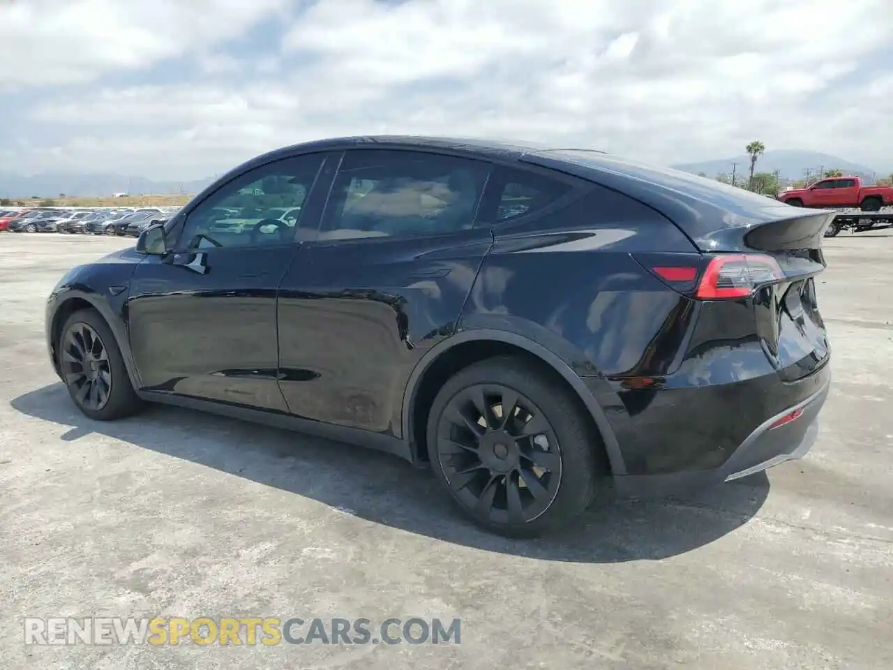 2 Photograph of a damaged car 5YJYGDEE6LF051549 TESLA MODEL Y 2020