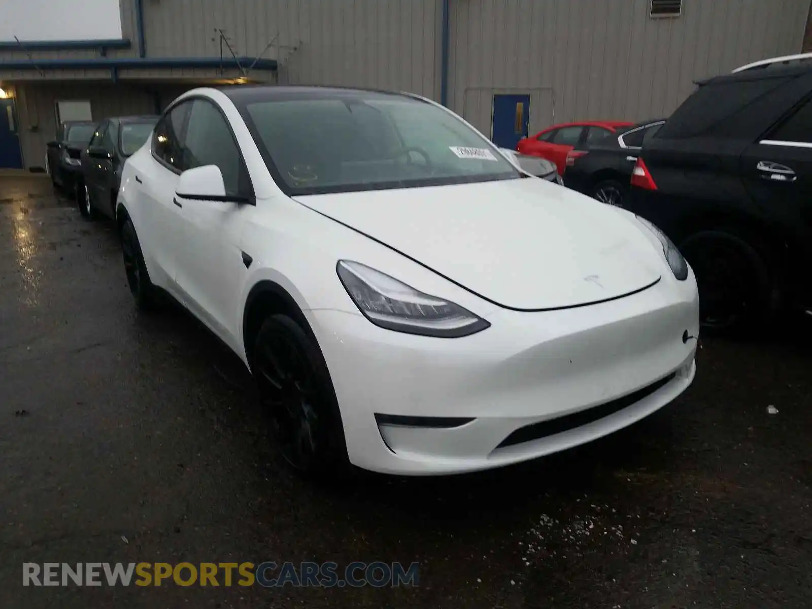 1 Photograph of a damaged car 5YJYGDEE7LF008905 TESLA MODEL Y 2020