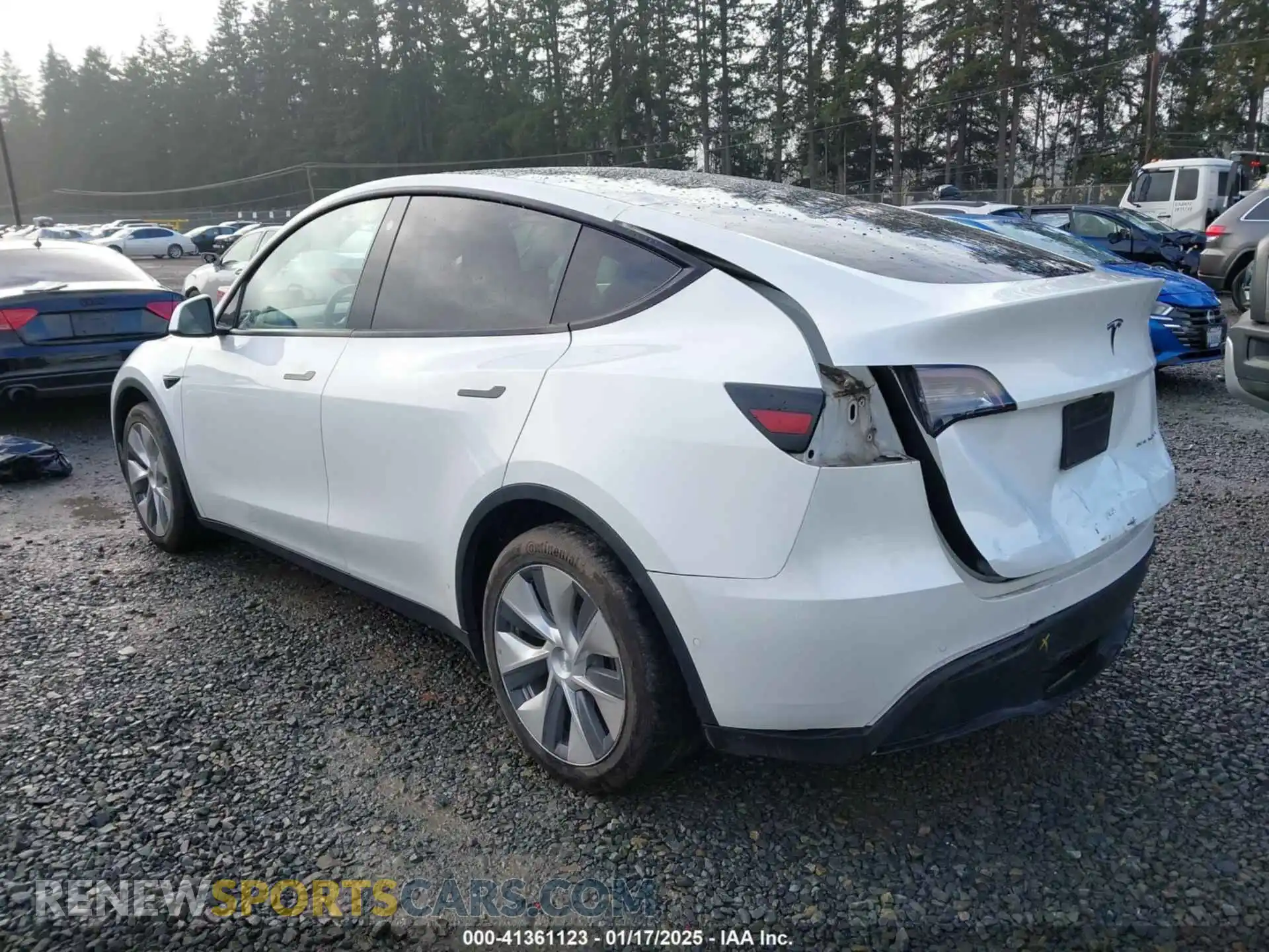 3 Photograph of a damaged car 5YJYGDEE7LF010525 TESLA MODEL Y 2020