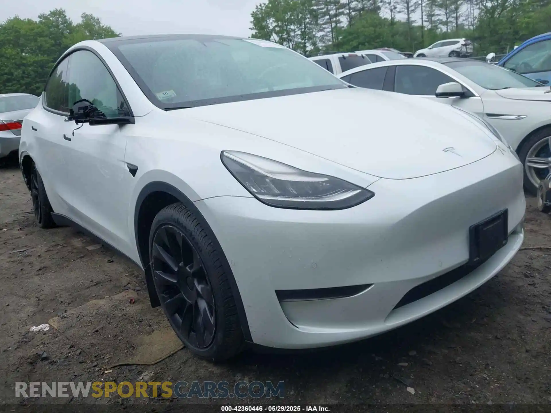 1 Photograph of a damaged car 5YJYGDEE7LF042987 TESLA MODEL Y 2020