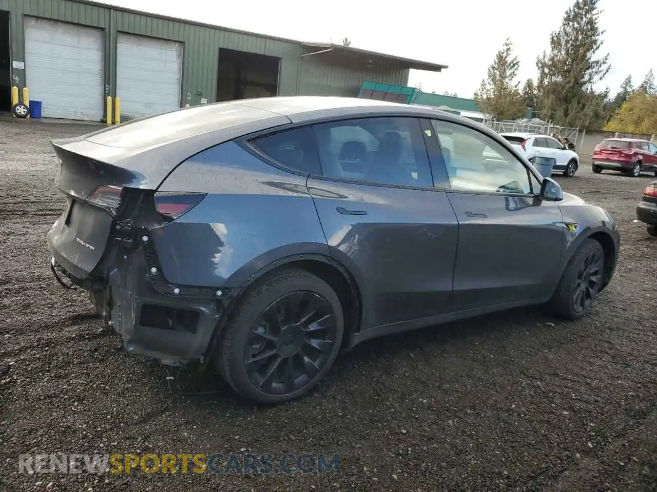 3 Photograph of a damaged car 5YJYGDEE8LF021937 TESLA MODEL Y 2020