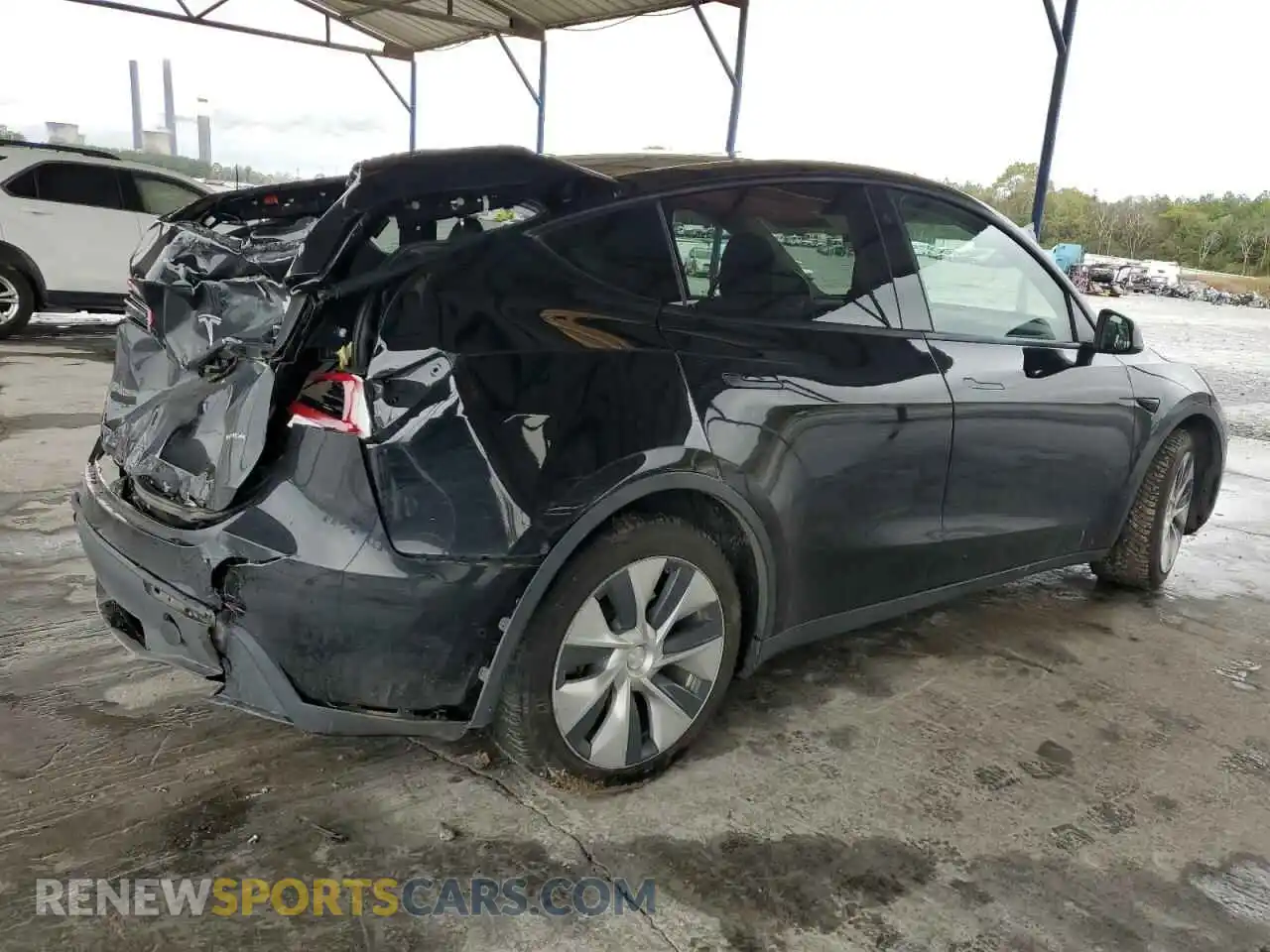 3 Photograph of a damaged car 5YJYGDEE8LF031402 TESLA MODEL Y 2020