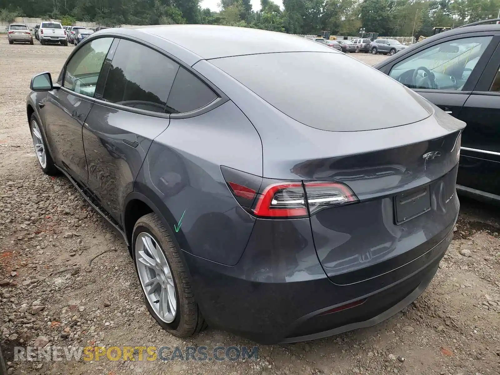 3 Photograph of a damaged car 5YJYGDEE9LF049343 TESLA MODEL Y 2020