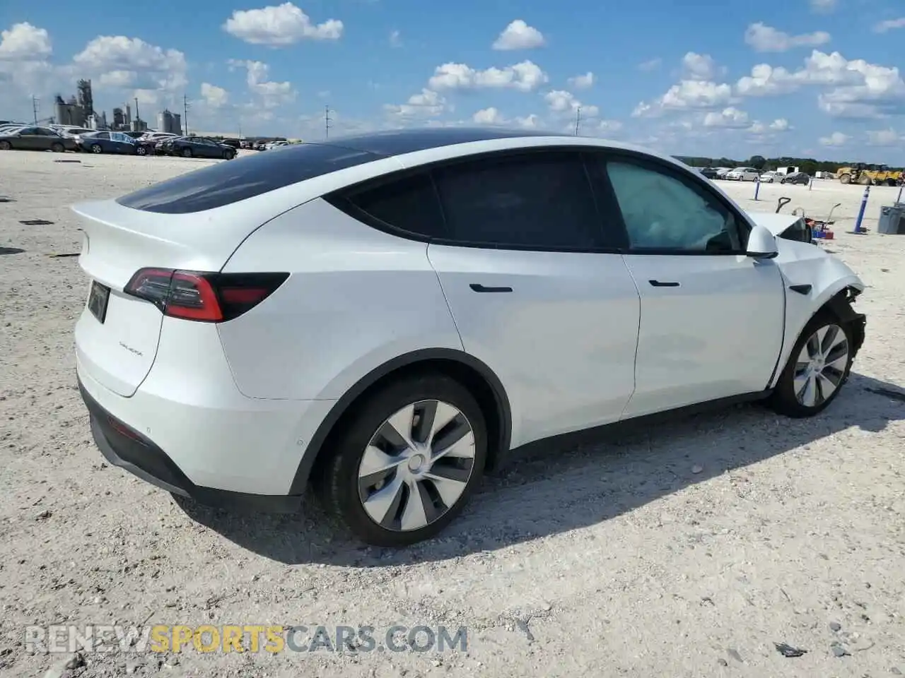 3 Photograph of a damaged car 5YJYGDEE9LF049827 TESLA MODEL Y 2020