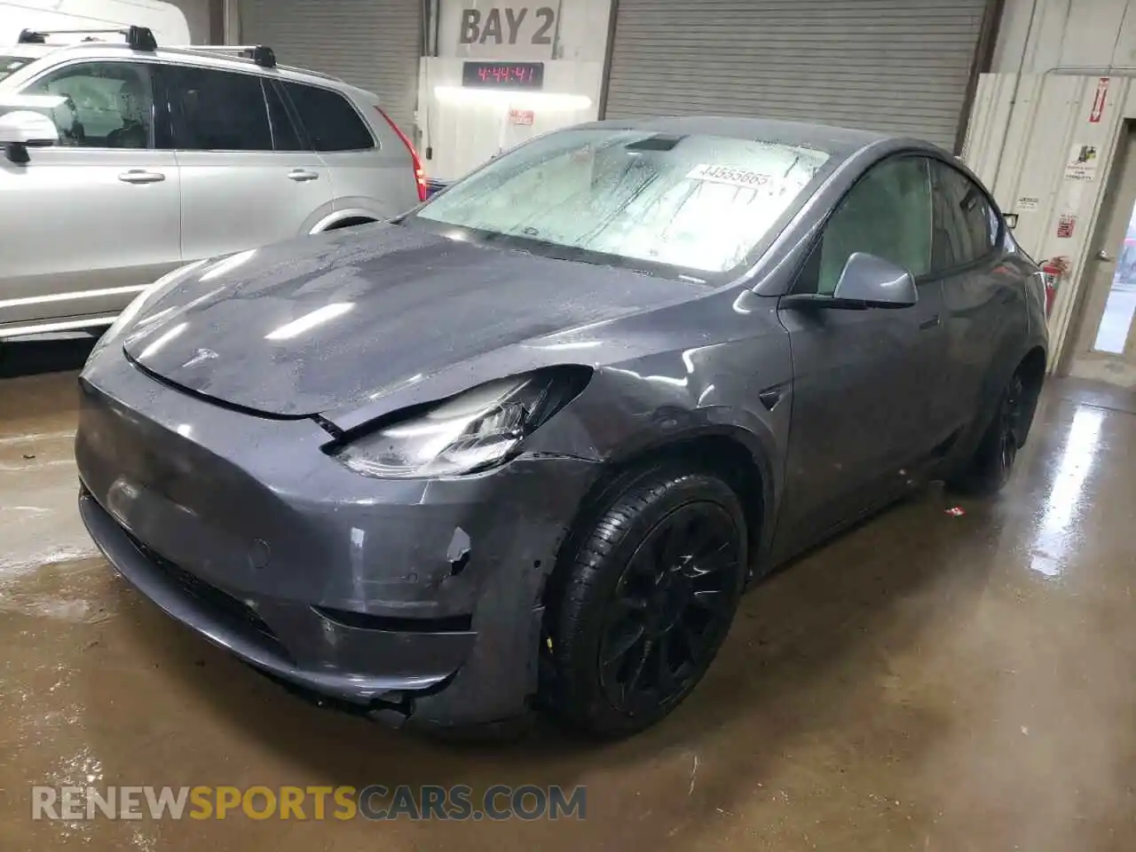 1 Photograph of a damaged car 5YJYGDEEXLF045611 TESLA MODEL Y 2020