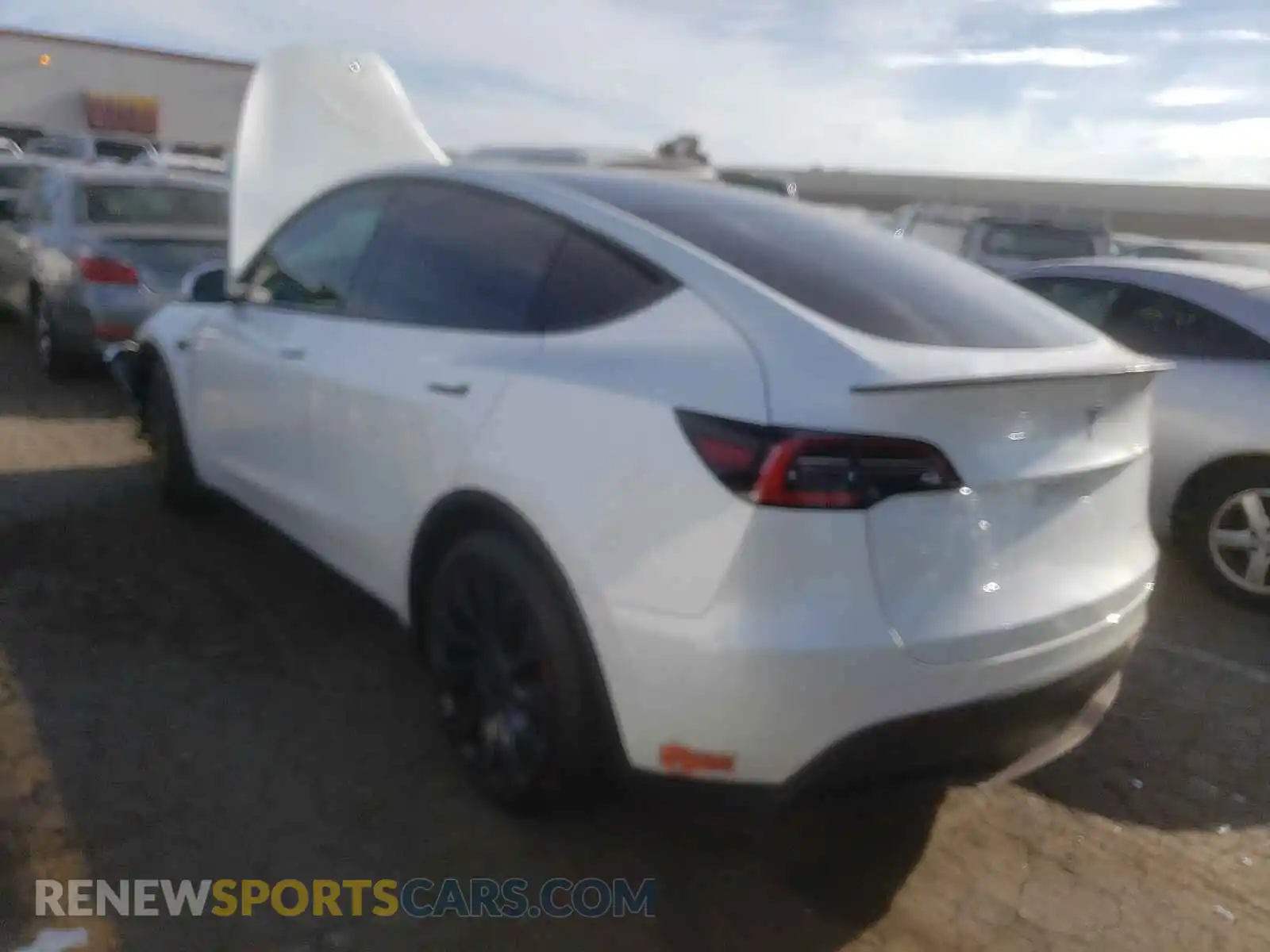 3 Photograph of a damaged car 5YJYGDEF0LF058800 TESLA MODEL Y 2020