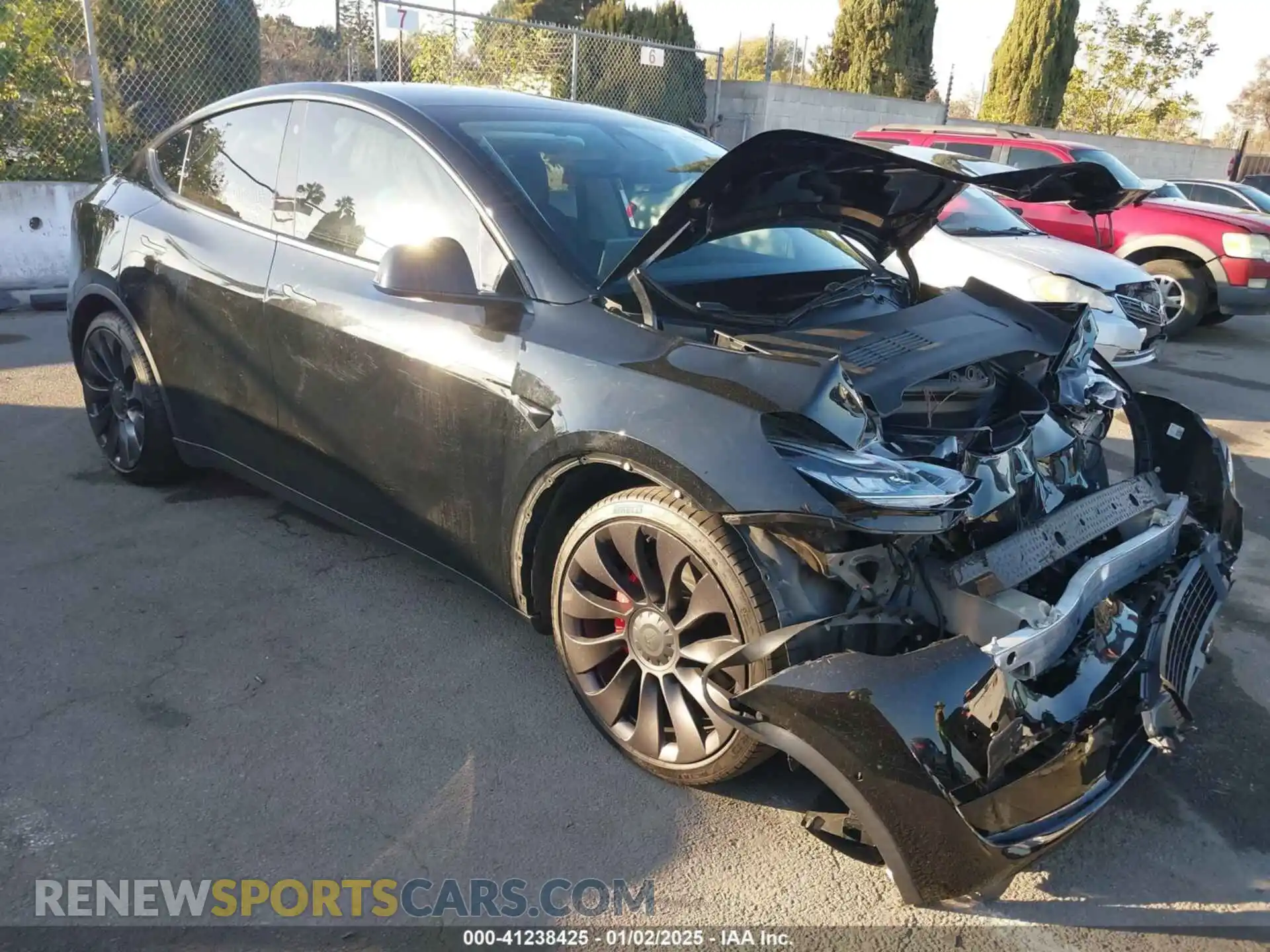 3 Photograph of a damaged car 5YJYGDEF2LF039987 TESLA MODEL Y 2020