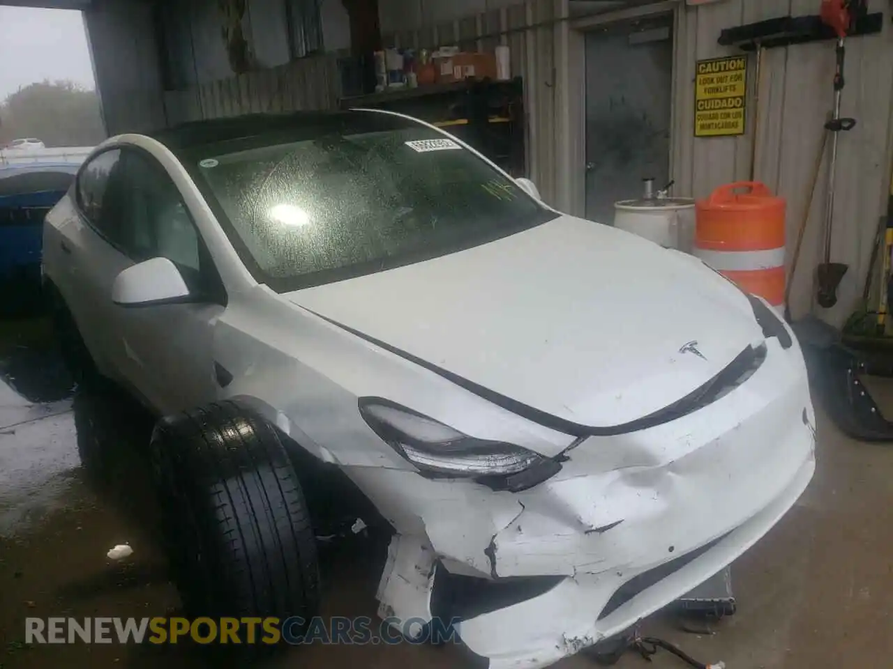 1 Фотография поврежденного автомобиля 5YJYGDEF2LF041738 TESLA MODEL Y 2020