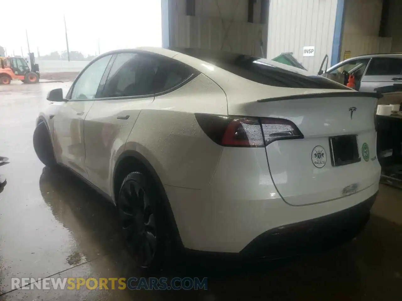 3 Фотография поврежденного автомобиля 5YJYGDEF2LF041738 TESLA MODEL Y 2020