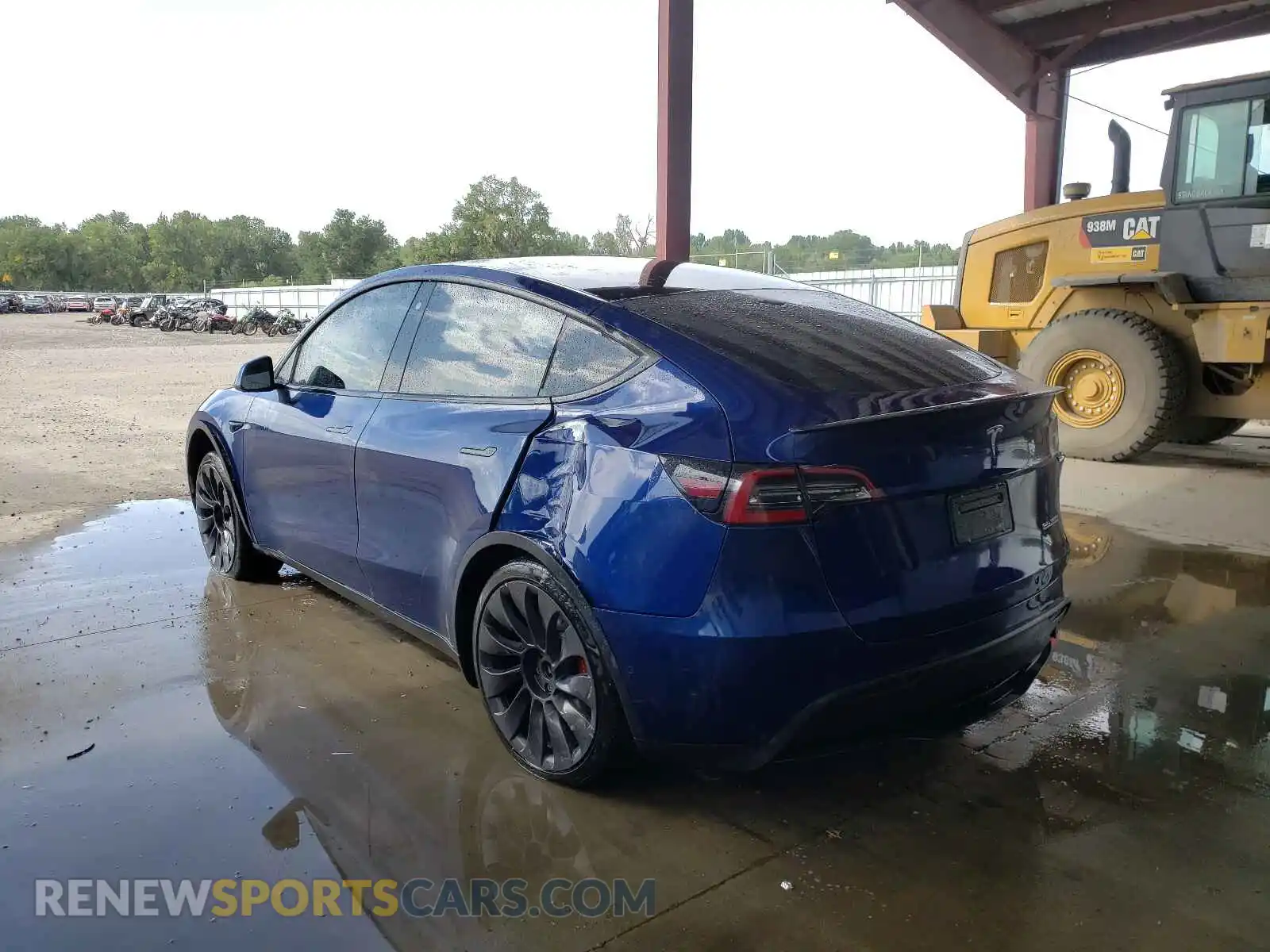 3 Photograph of a damaged car 5YJYGDEF5LF022942 TESLA MODEL Y 2020