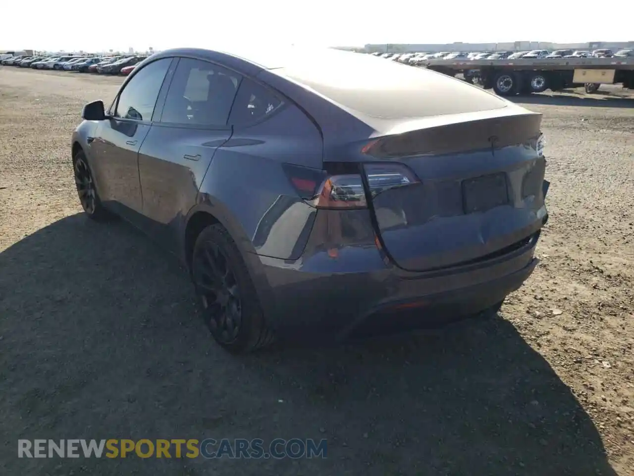 3 Photograph of a damaged car 5YJYGDEF6LF003266 TESLA MODEL Y 2020
