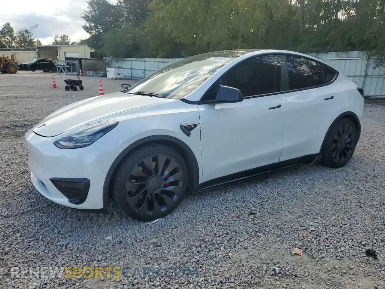 1 Фотография поврежденного автомобиля 5YJYGDEF8LF039587 TESLA MODEL Y 2020