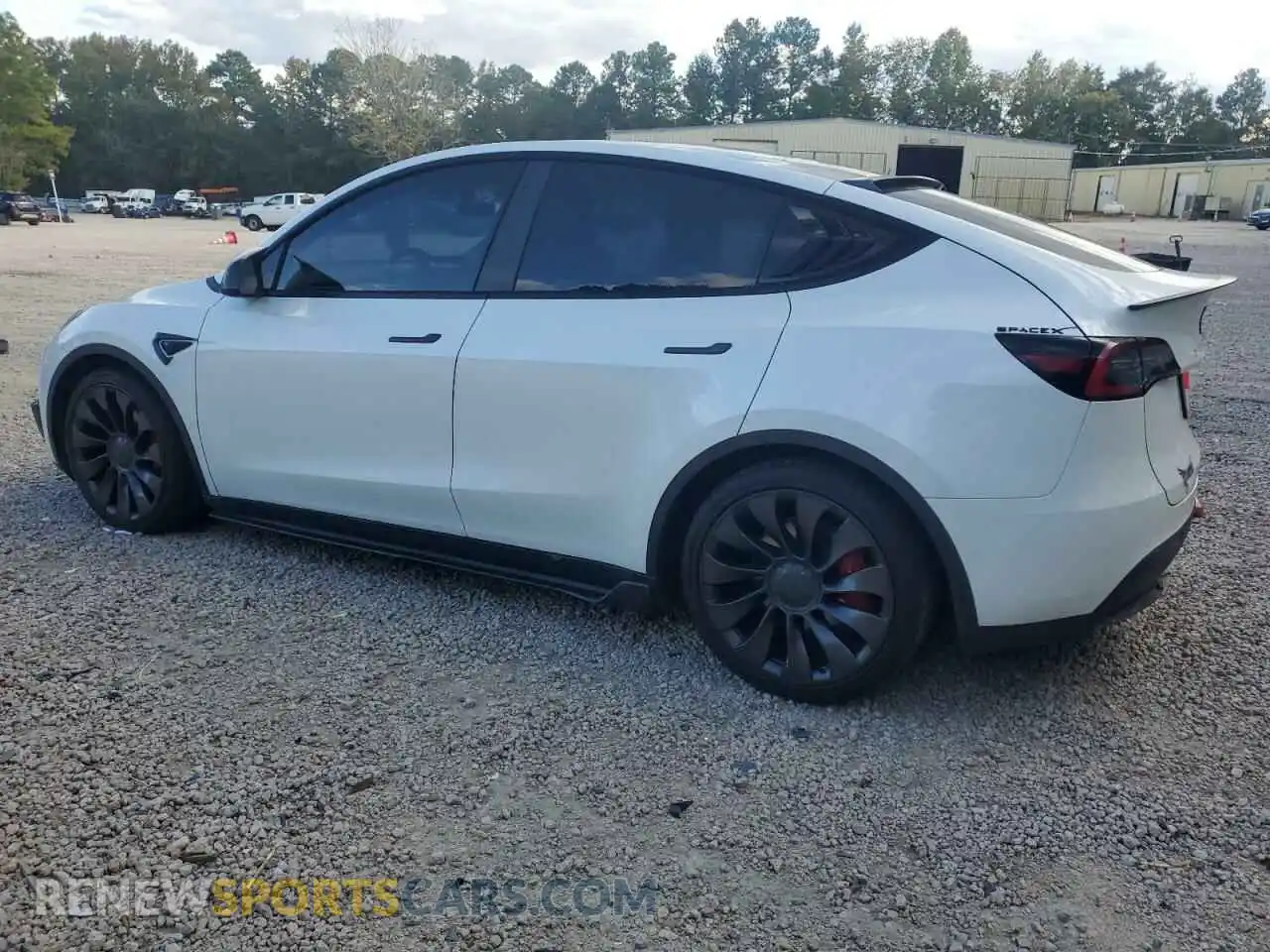 2 Фотография поврежденного автомобиля 5YJYGDEF8LF039587 TESLA MODEL Y 2020