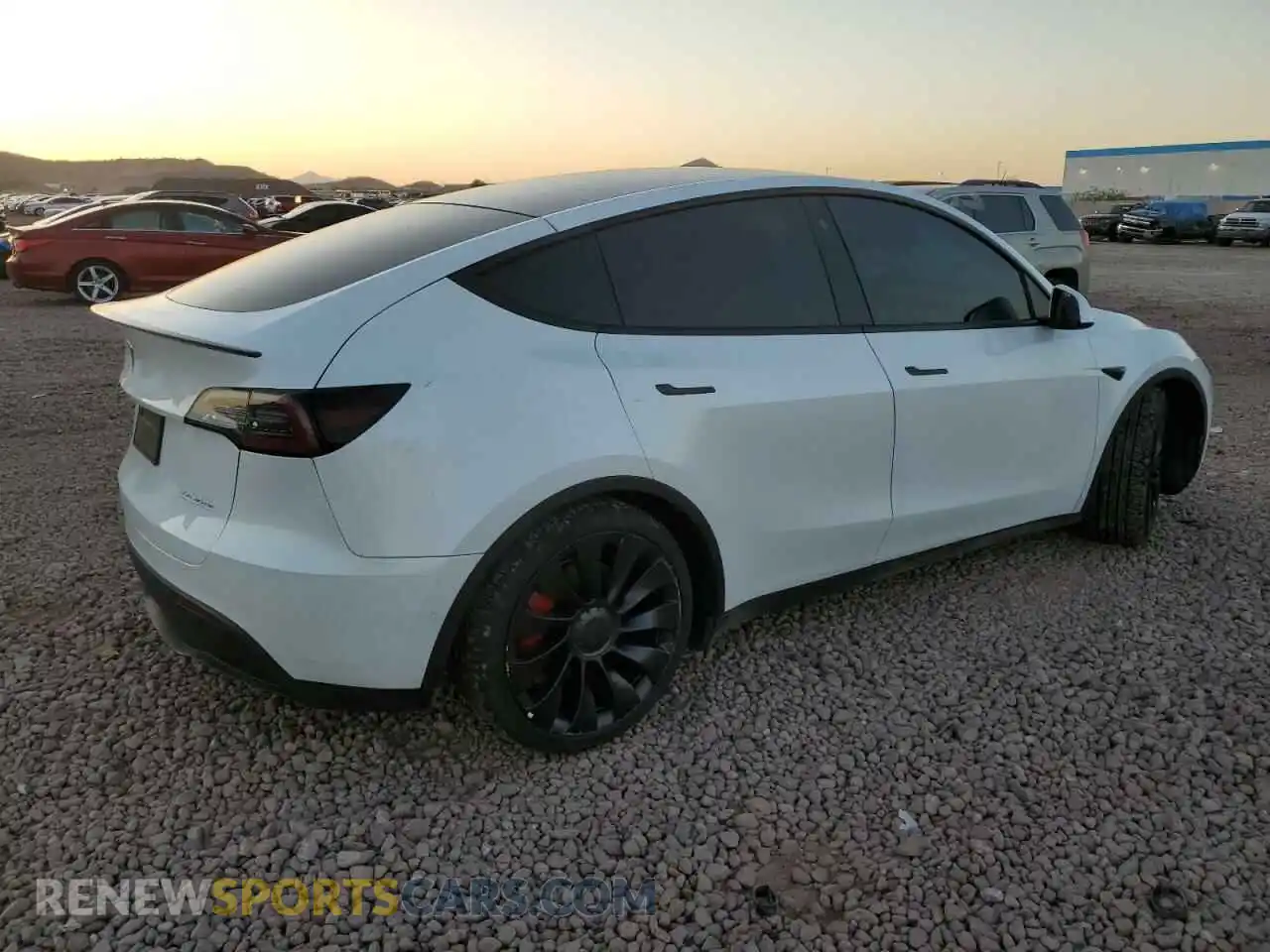 3 Photograph of a damaged car 5YJYGDEF9LF013855 TESLA MODEL Y 2020