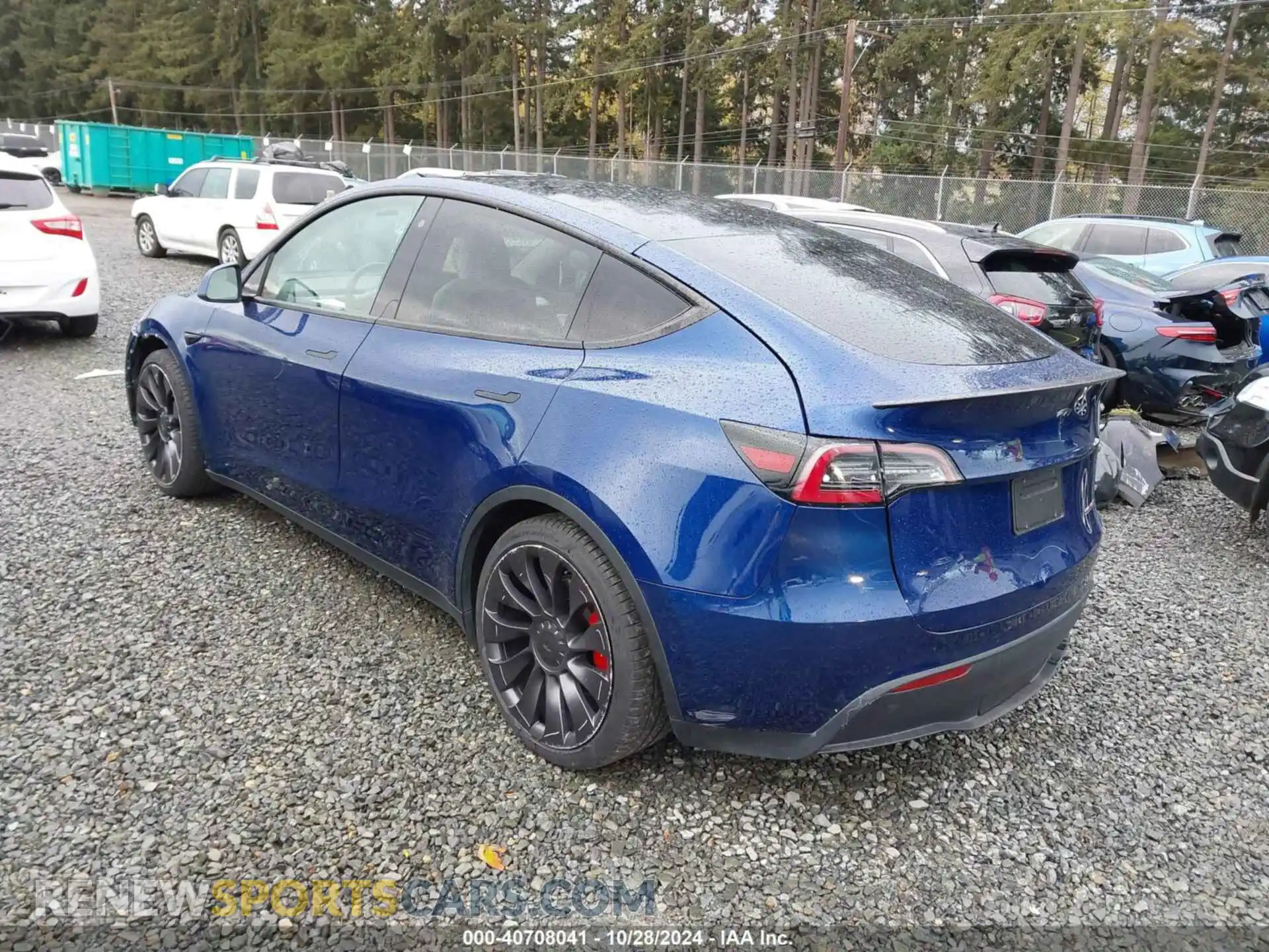 3 Photograph of a damaged car 5YJYGDEF9LF017842 TESLA MODEL Y 2020