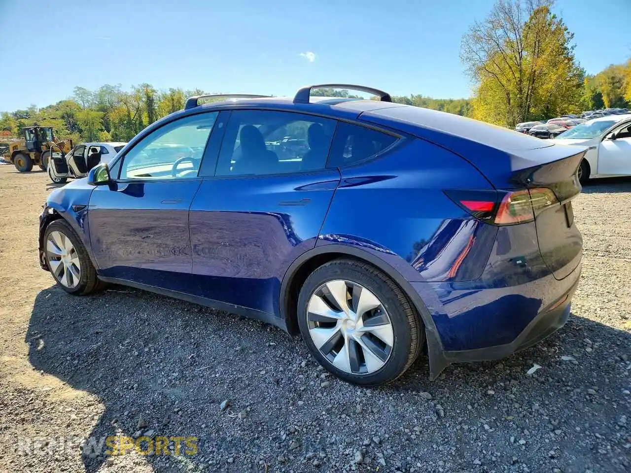 2 Фотография поврежденного автомобиля 5YJYGAEE1MF148142 TESLA MODEL Y 2021