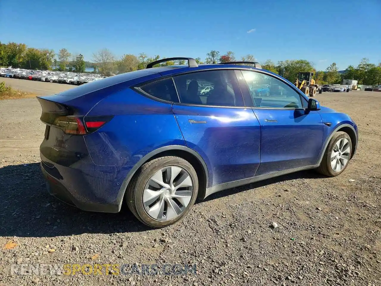 3 Фотография поврежденного автомобиля 5YJYGAEE1MF148142 TESLA MODEL Y 2021