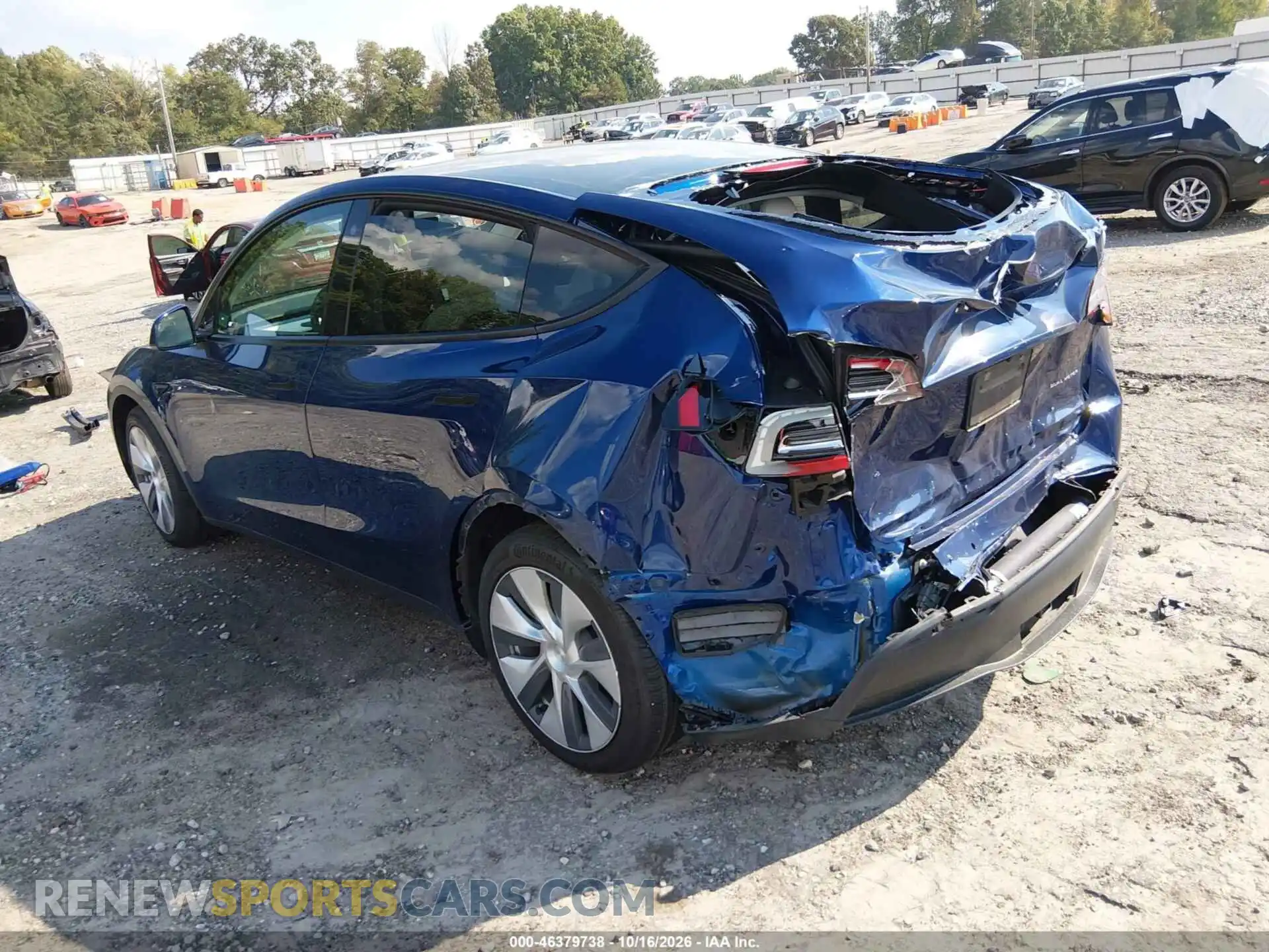 3 Photograph of a damaged car 5YJYGAEE1MF179536 TESLA MODEL Y 2021